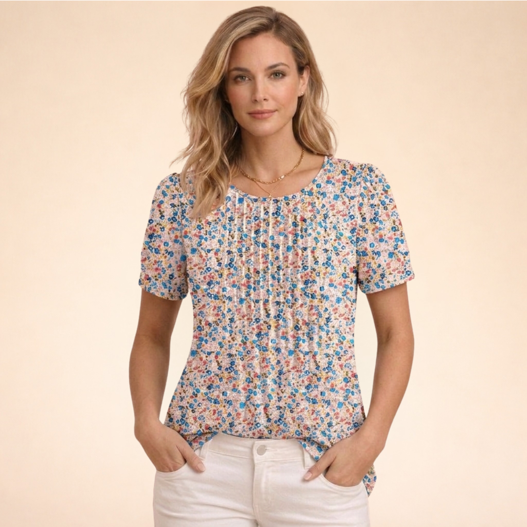 Canotta Donna Elegante Tessuto Leggero Estate - Vesarelli