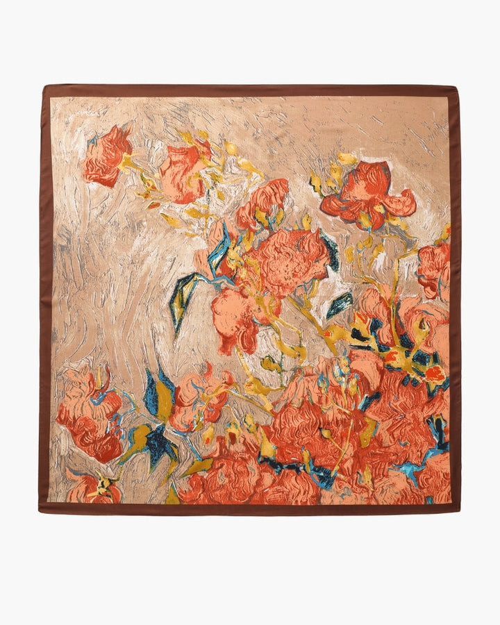 Foulard Donna Twill Seta Morbido Artigianale