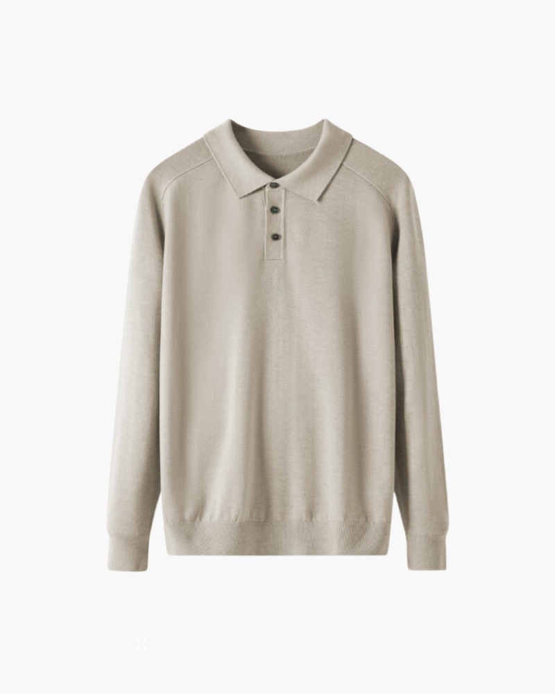 Polo Uomo in Lana Morbida Vestibilità Comfort - Vesarelli