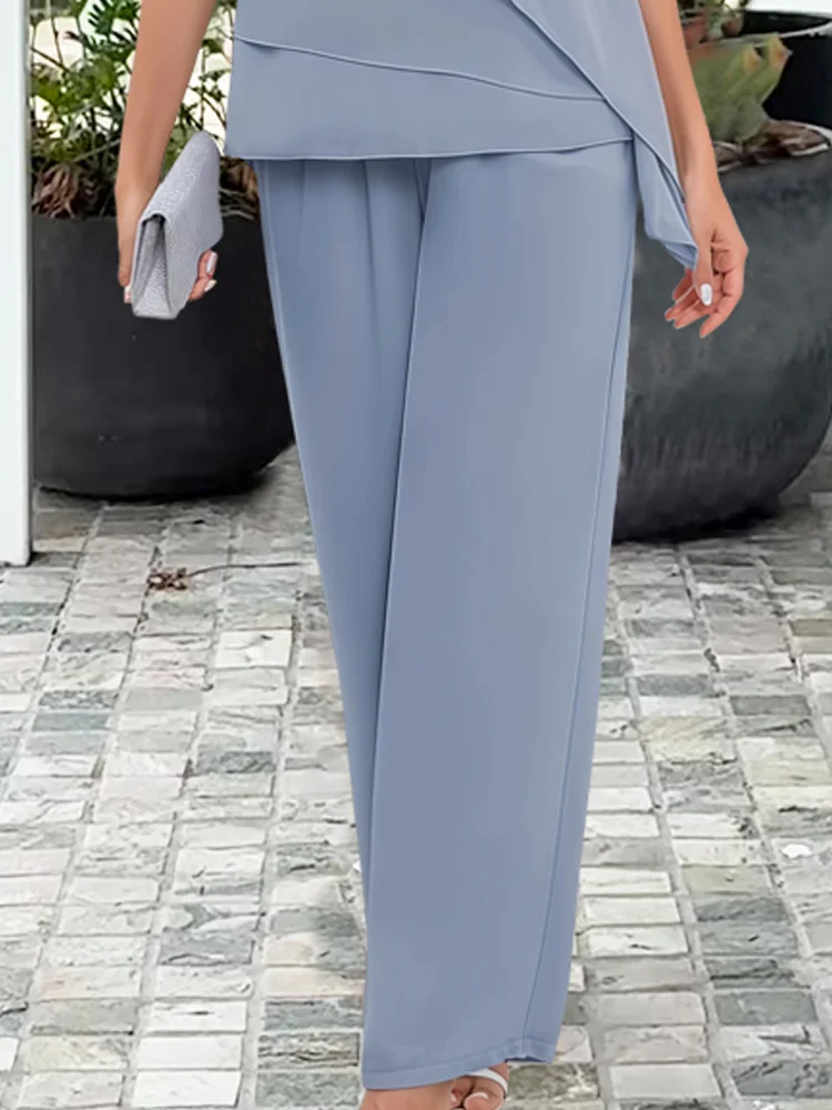 Completo Donna Due Pezzi Tessuto Elegante Stile Classico
