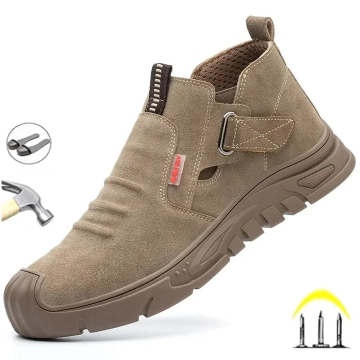 Scarpe Antinfortunistiche Uomo Punta Acciaio Antiscivolo Leggere