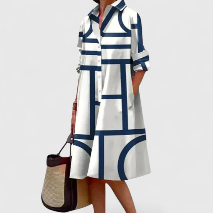 Abito Midi Donna Sartoriale Comfort Morbido - Vesarelli