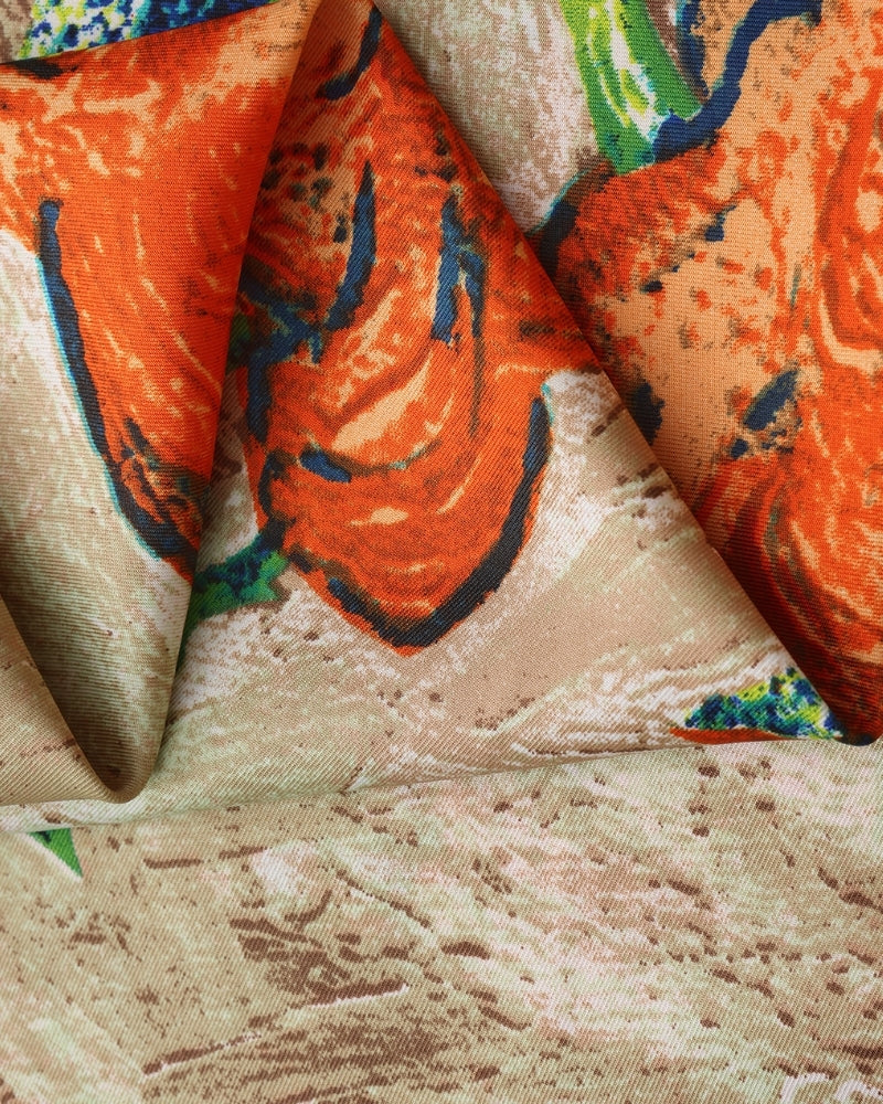 Foulard Donna Twill Seta Morbido Artigianale