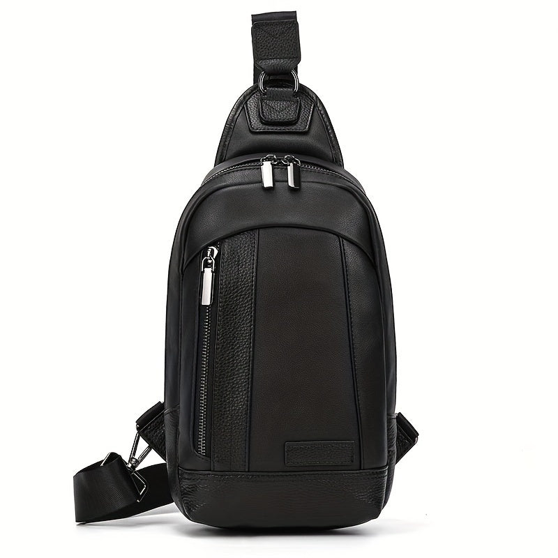 Borsa a Tracolla Uomo in Pelle Stile Retrò - Vesarelli