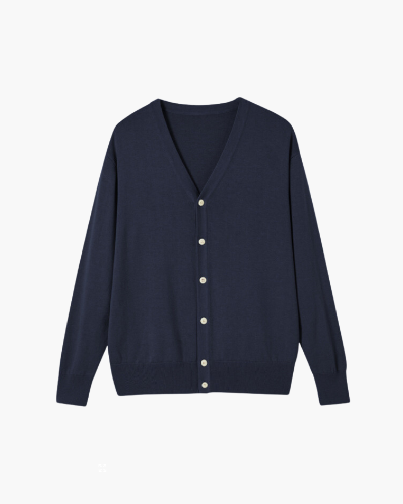 Gilet Uomo in Lana Cardigan Elegante Invernale