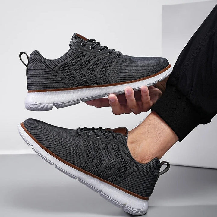 Sneakers Uomo in Maglia Flessibile Comfort Casual</s>