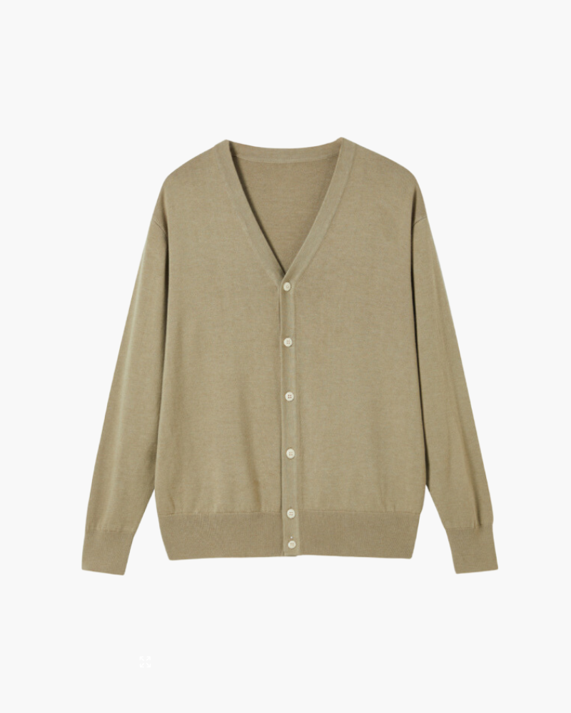Gilet Uomo in Lana Cardigan Elegante Invernale
