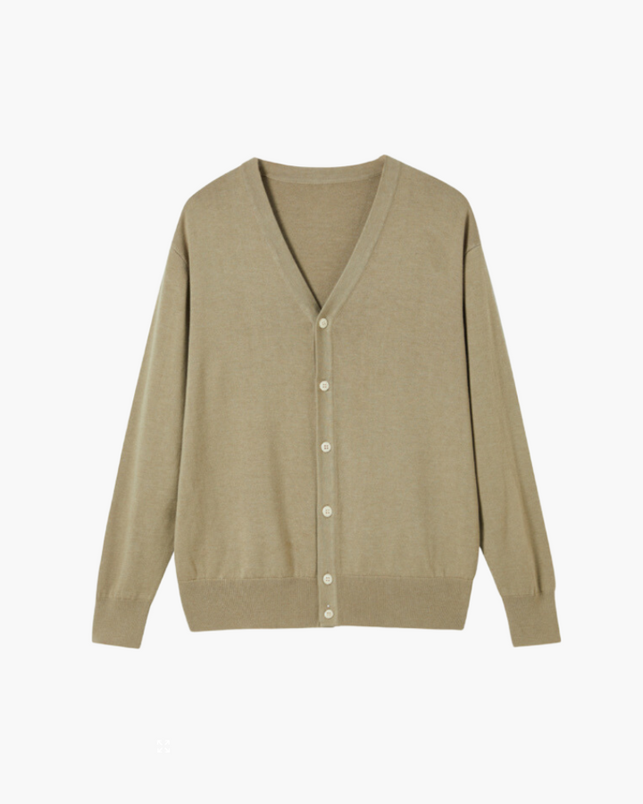 Gilet Uomo in Lana Cardigan Elegante Invernale