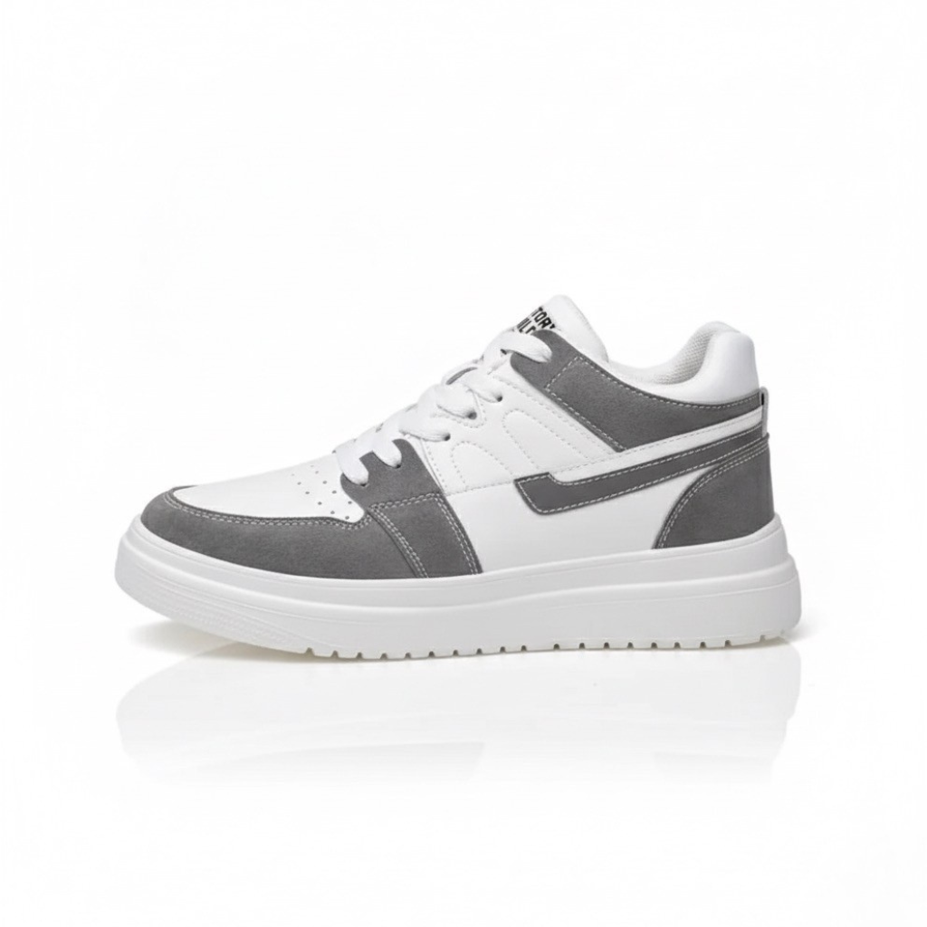 Sneakers Uomo con Rialzo Interno e Dettagli Comfort