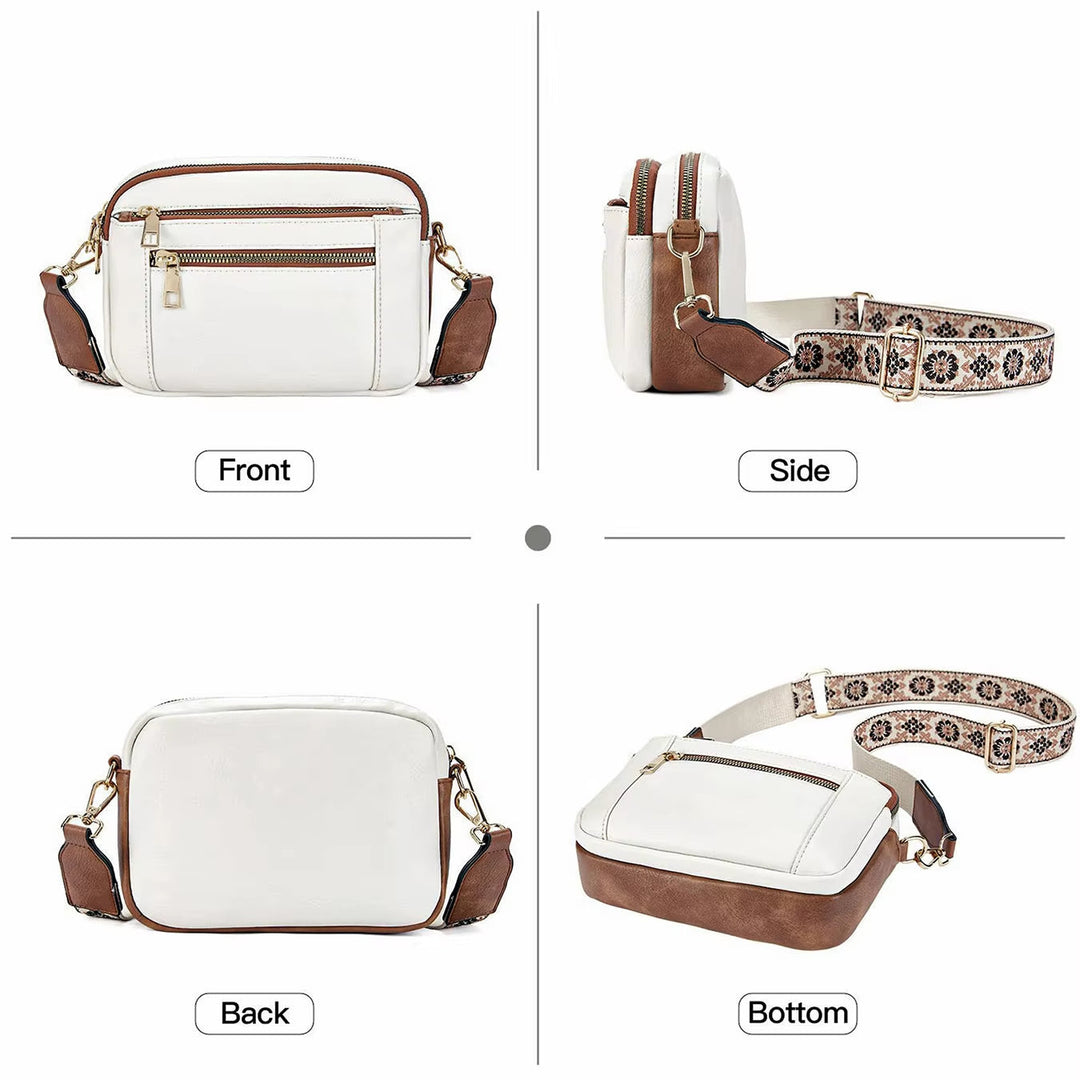 Borsa a Tracolla Donna in Pelle PU Morbida - Vesarelli