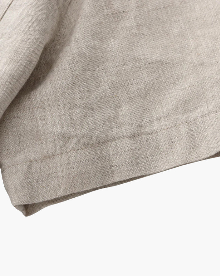 Camicia Uomo in Lino Manica Corta Traspirante