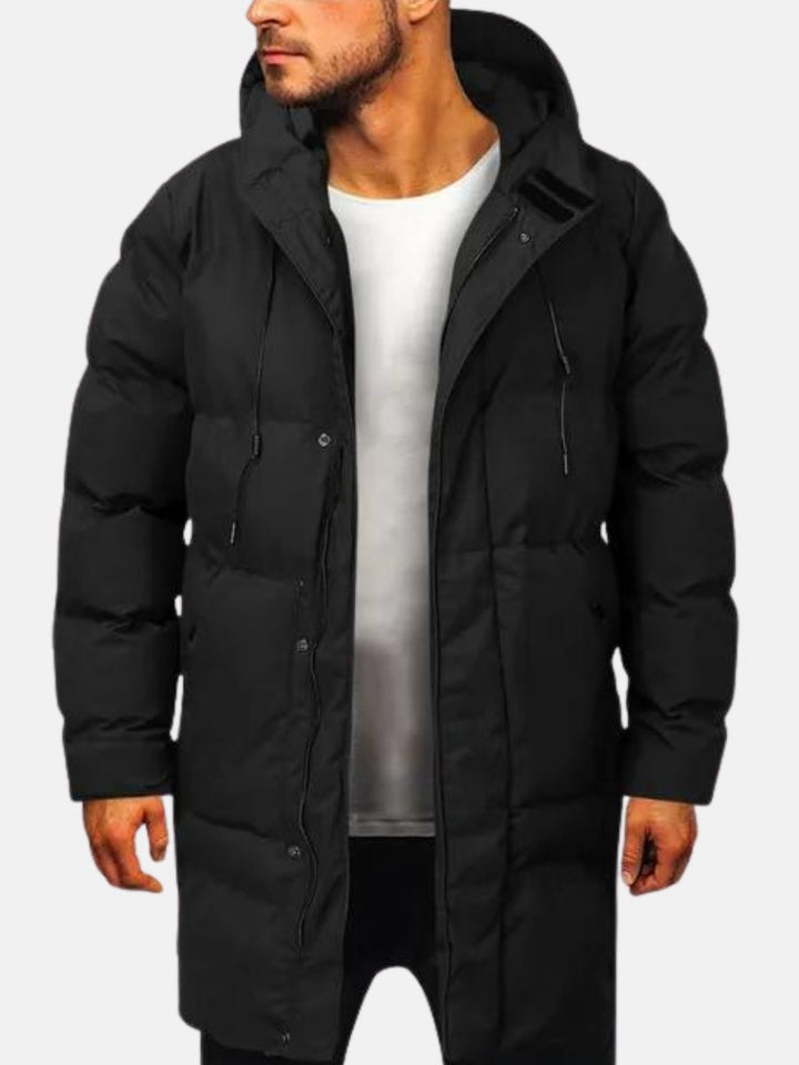 Parka Uomo Lungo Imbottito Comodo Invernale - Vesarelli