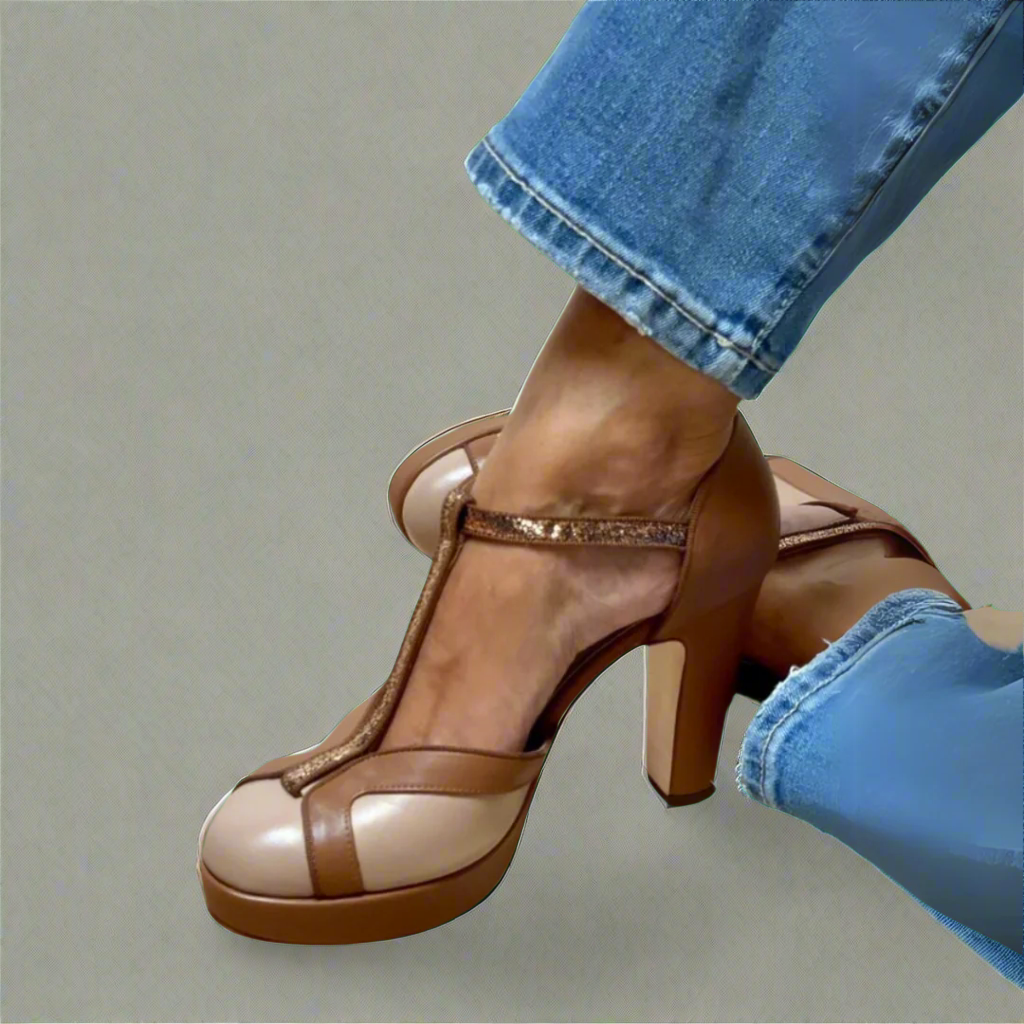 Sandali Donna con Tacco Comodi Eleganti - Vesarelli