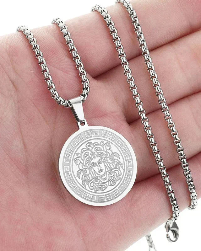 Catena Lunga Gioiello Metallo Elegante Unisex