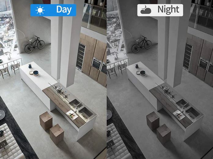 Mini Telecamera Sicurezza Wi-Fi Wireless HD 1080P Interna con
