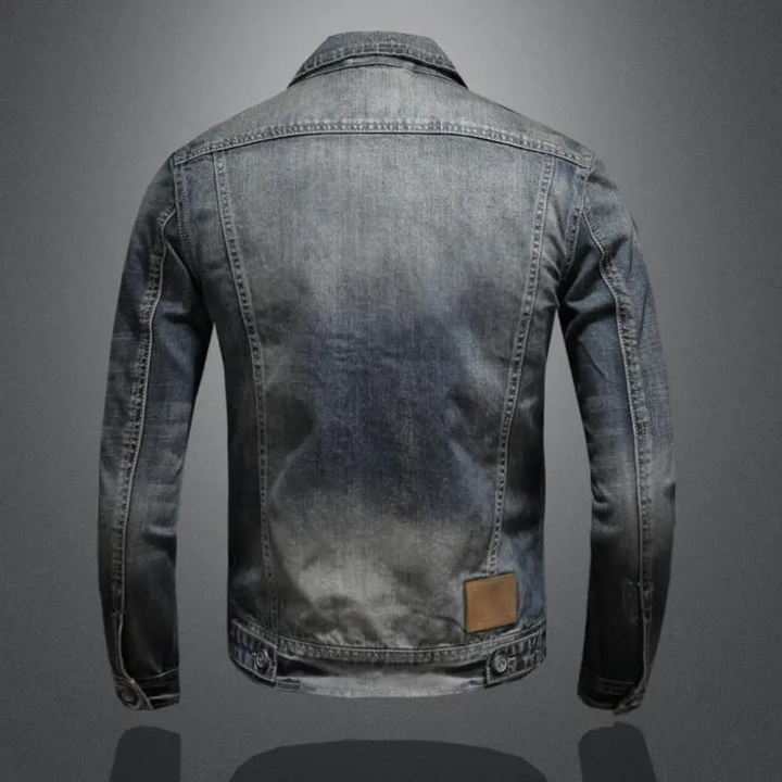 Giacca Uomo in Denim Classica Regular Fit