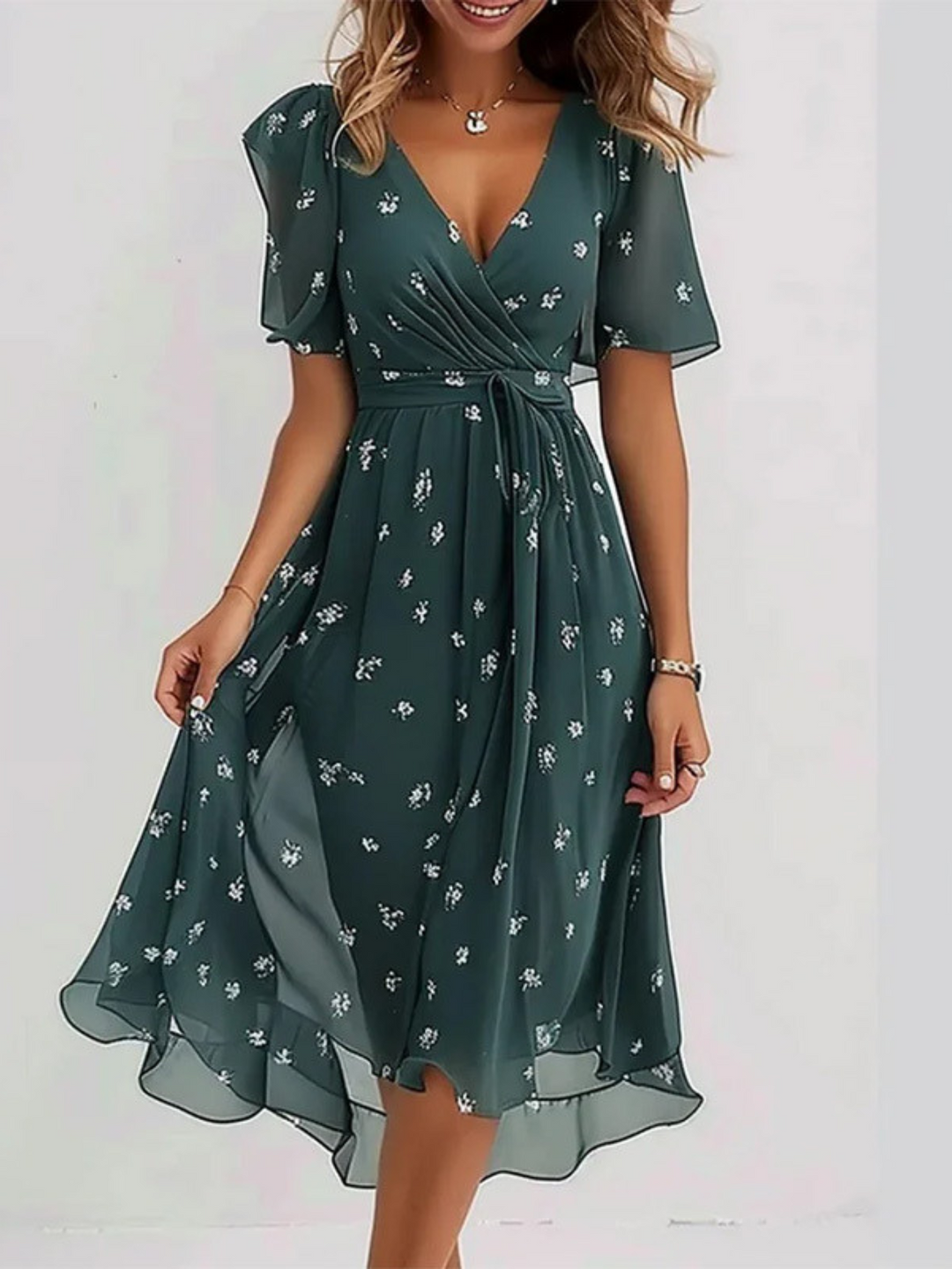Abito Estivo Donna Modellante Copertura Addome Linea Fresca