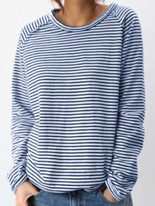 Maglia Donna Maniche Lunghe Classica Regular Fit