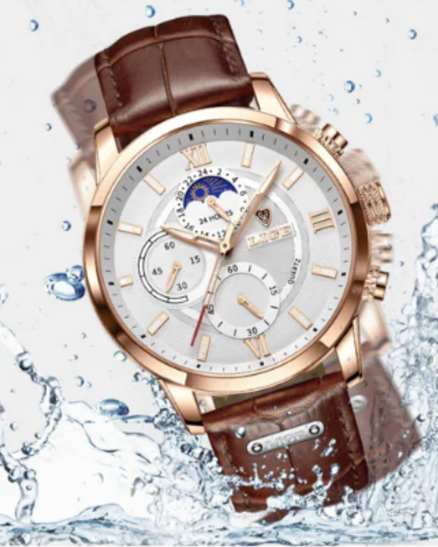 Orologio Uomo Classico Impermeabile Stile Elegante