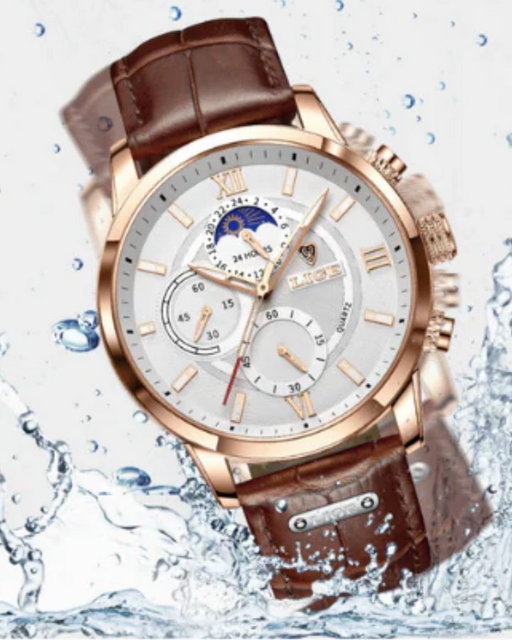 Orologio Uomo Classico Impermeabile Stile Elegante