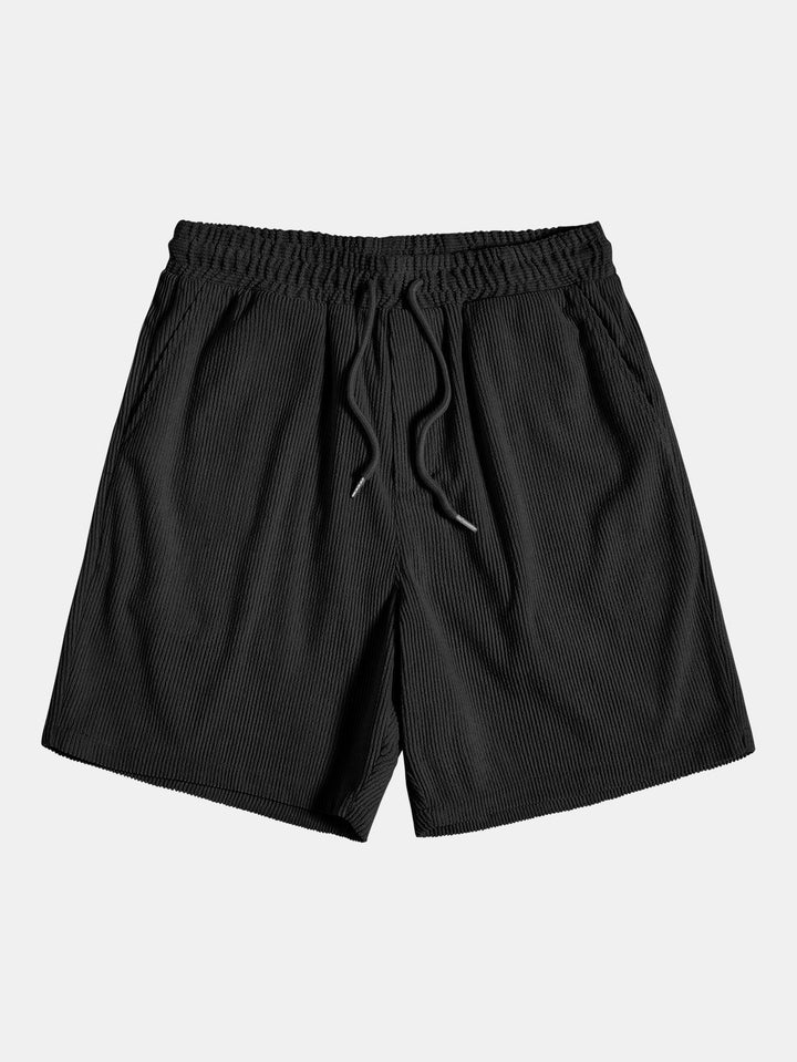 Set Uomo Camicia e Pantaloncini Estivi Leggeri