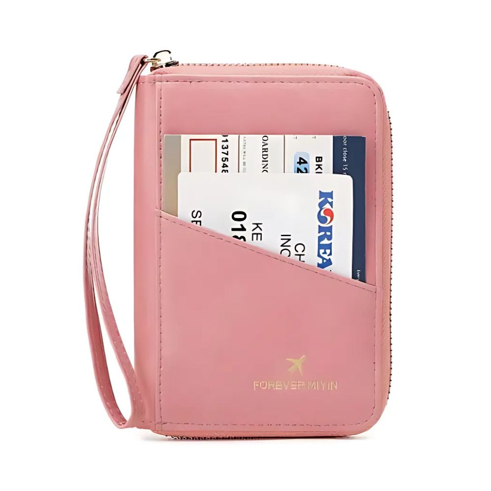 Luce Portafoglio da Viaggio con Protezione Rfid Compact - Vesarelli