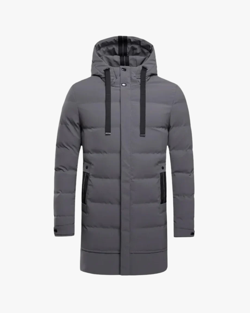 Giacca Lunga Uomo Imbottita Calda e Elegante - Vesarelli