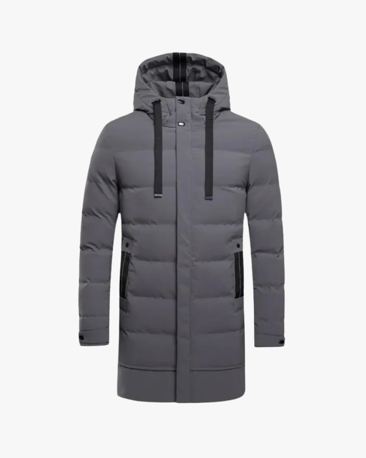 Giacca Lunga Uomo Imbottita Calda e Elegante - Vesarelli