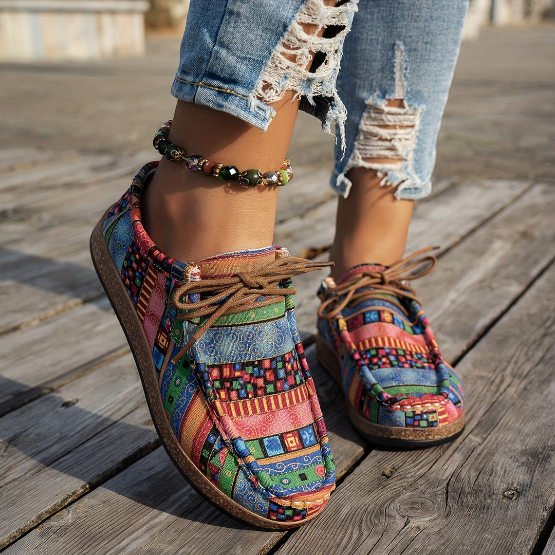 Sneakers Uomo Patchwork Comode Stile Casual