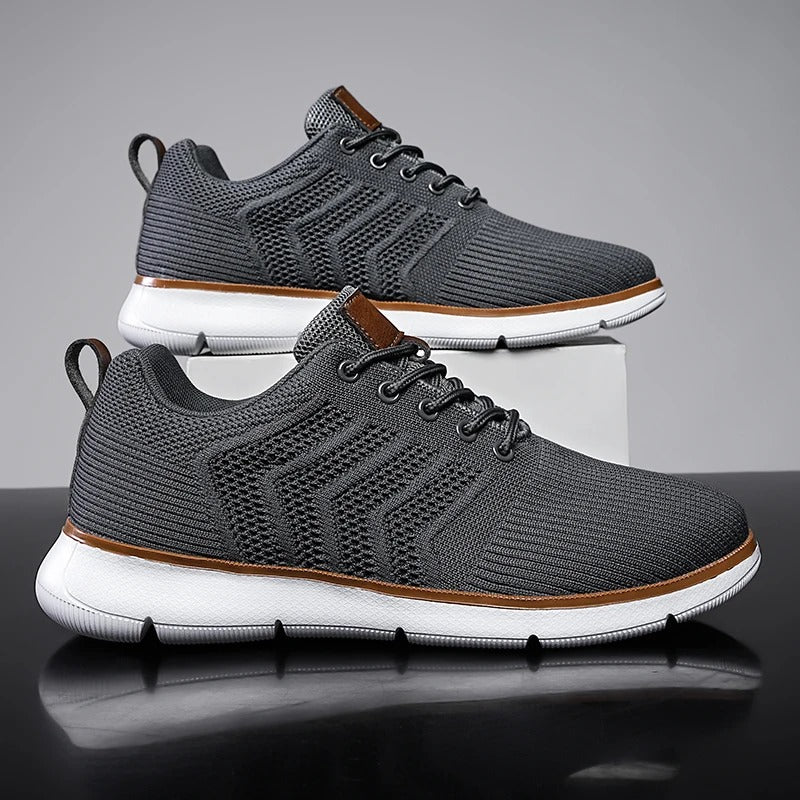 Sneakers Uomo in Maglia Flessibile Comfort Casual</s>