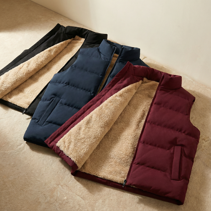 Gilet Uomo Imbottito Leggero Isolante Funzionale