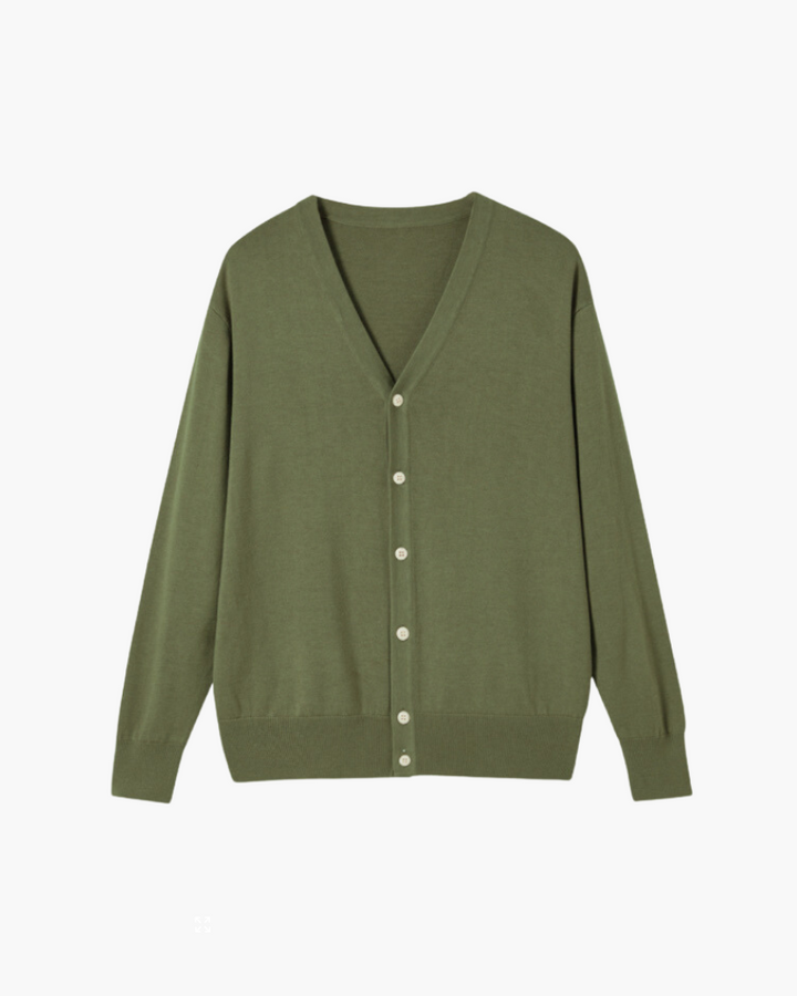 Gilet Uomo in Lana Cardigan Elegante Invernale