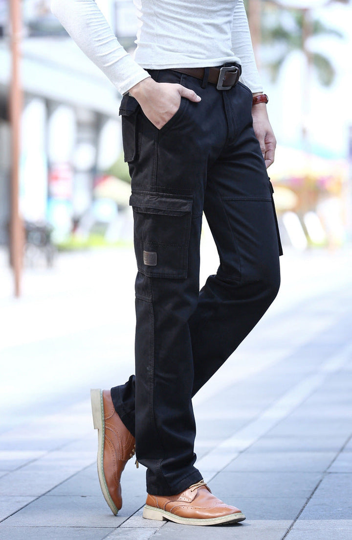 Pantaloni Uomo Invernali Caldi Vestibilità Confortevole