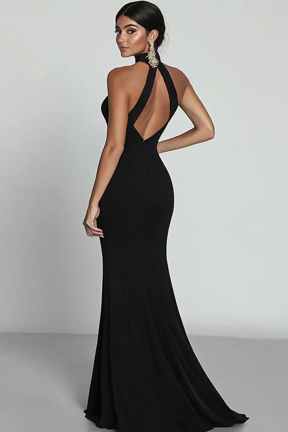Abito Cerimonia Donna Taglio Sirena Elegante