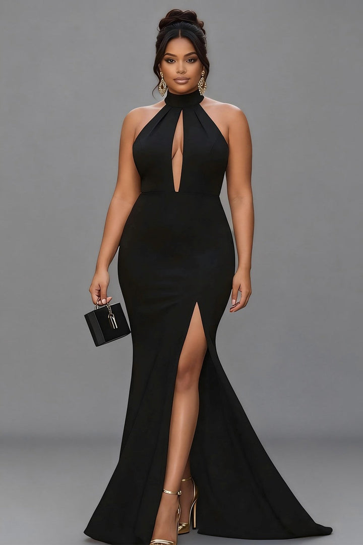 Abito Cerimonia Donna Taglio Sirena Elegante
