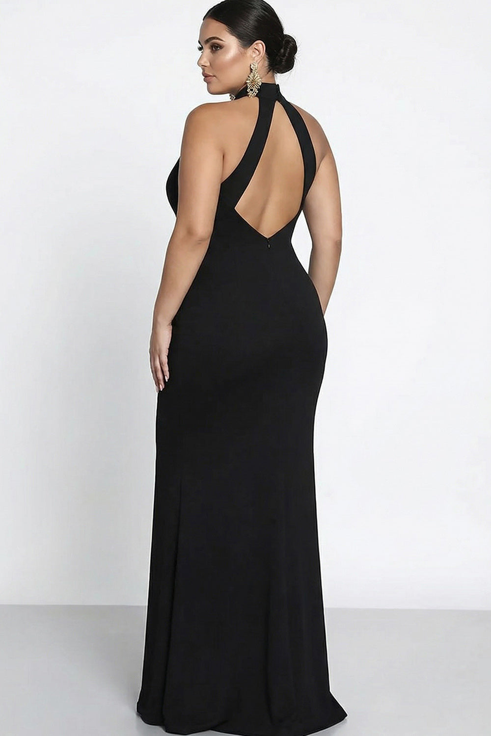 Abito Cerimonia Donna Taglio Sirena Elegante