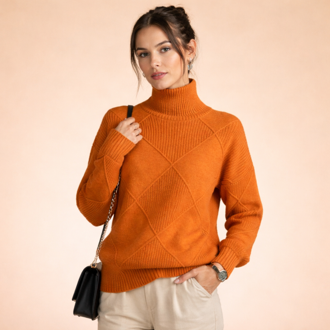 Maglione Donna in Cashmere Girocollo Morbido