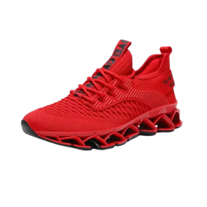 Sneakers Uomo con Rialzo Interno Suola Strutturata Comfort