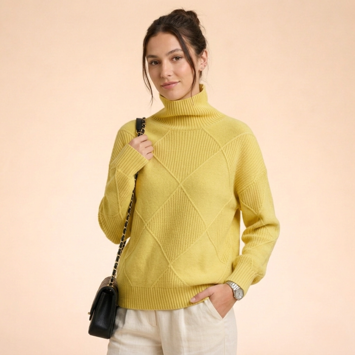 Maglione Donna in Cashmere Girocollo Morbido