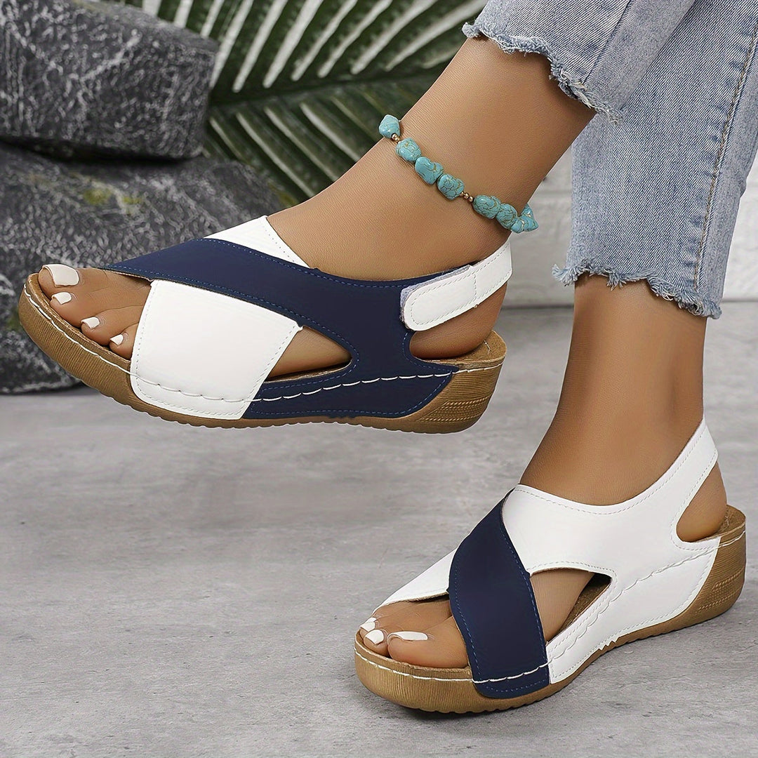 Sandali Donna Ortopedici Estivi Comfort Vestibilità Regolabile - Vesarelli