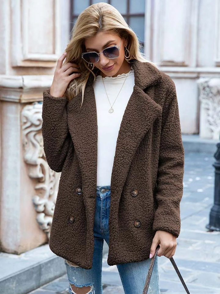 Giacca Donna Calda Autunnale Stile Casual - Vesarelli