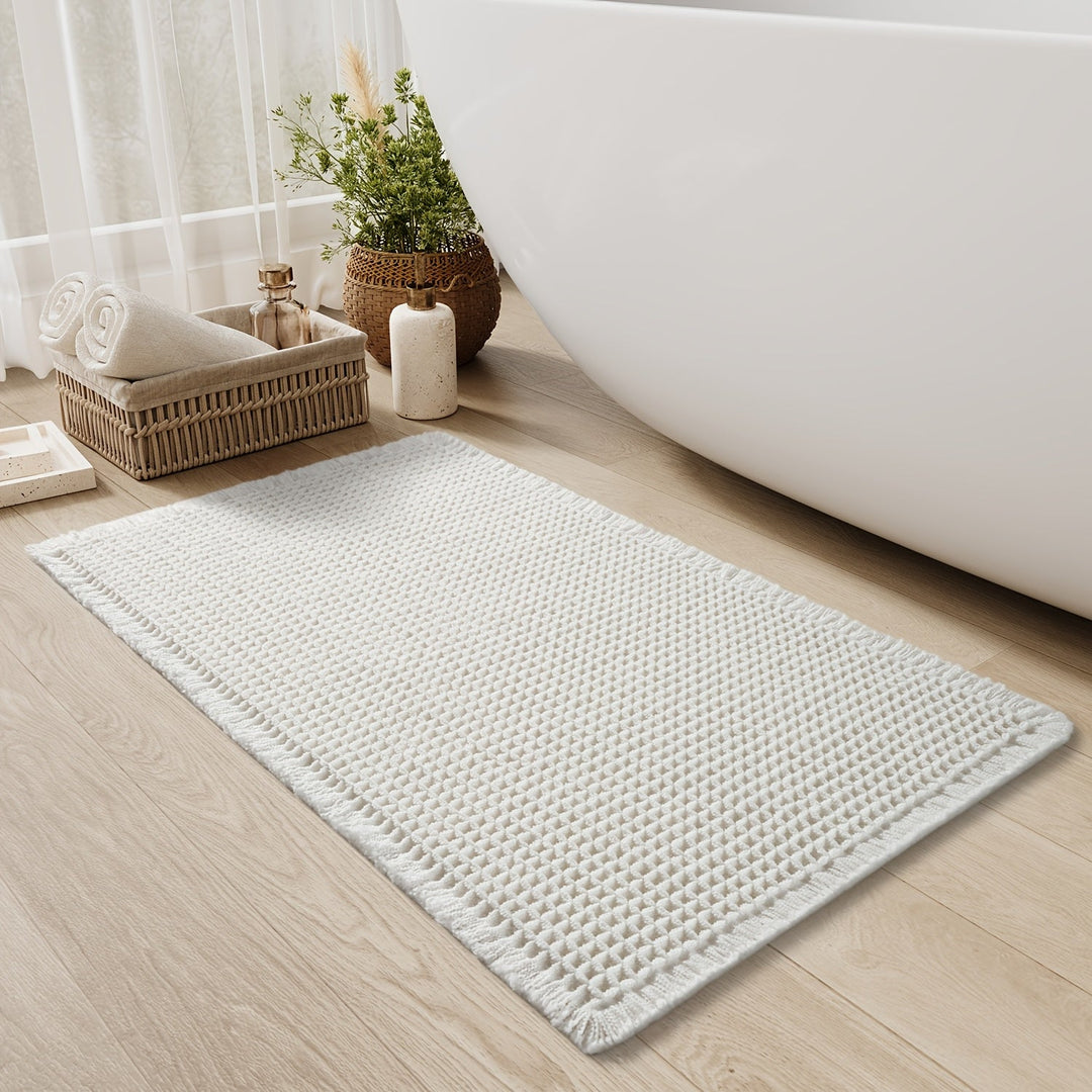 Tappetino Bagno Unisex in Microfibra Antiscivolo Asciugatura Rapida