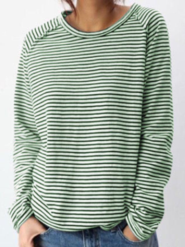 Maglia Donna Maniche Lunghe Classica Regular Fit