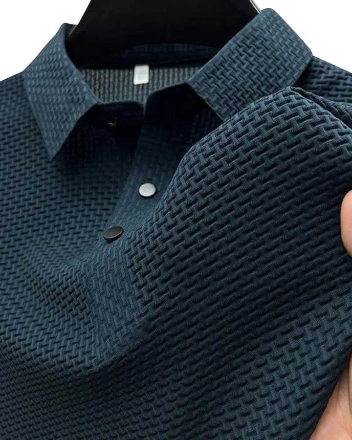 Polo Uomo Tecnica Antifreddo Traspirante Vestibilità Regolare
