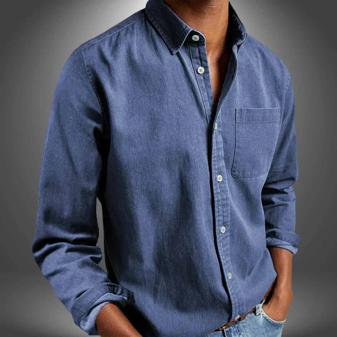 Camicia Uomo Artigianale Traspirante Stile Elegante