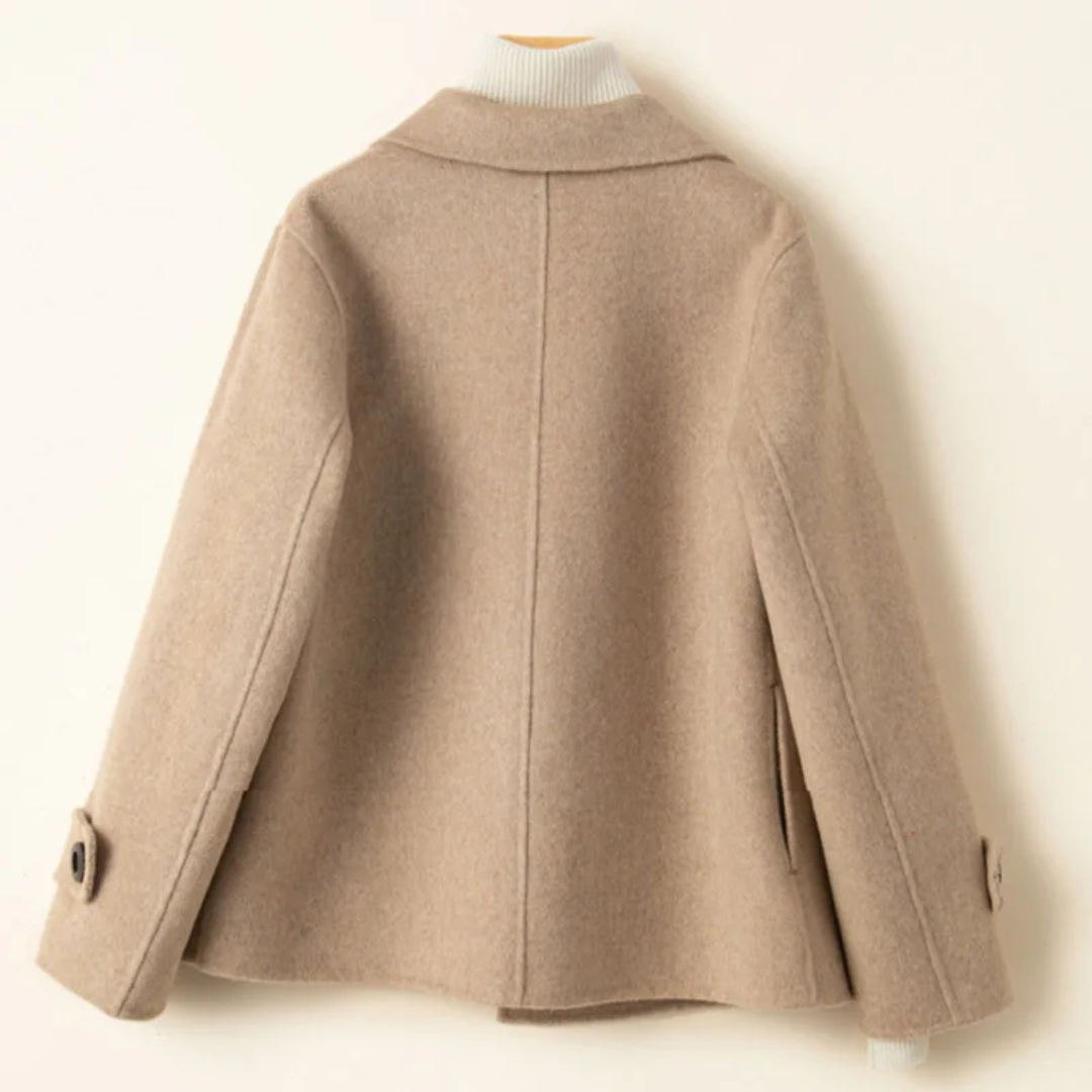 Blazer Doppiopetto Donna Giacca con Revers Classica