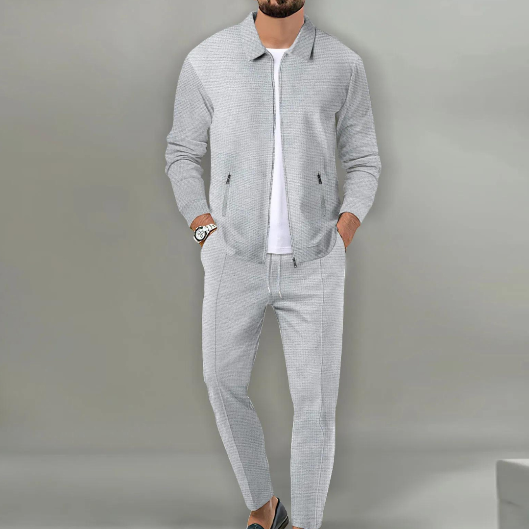 Completo Uomo Casual Due Pezzi Vestibilità Regular