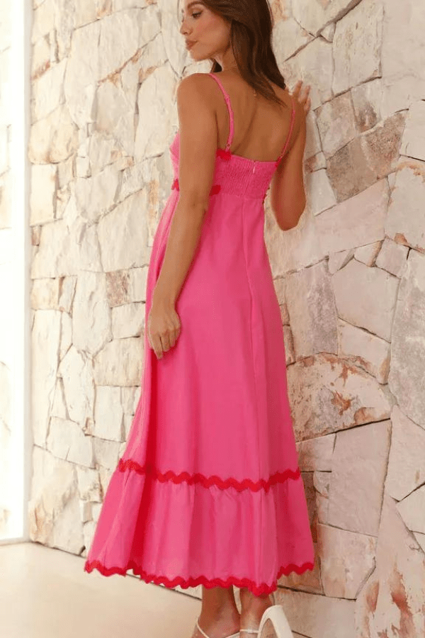 Abito Lungo Donna Tessuto Leggero Vestibilità Elegante - Vesarelli
