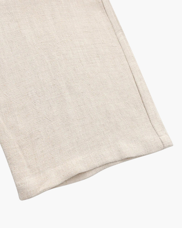 Pantaloni Uomo in Lino Slim Fit Vestibilità Comoda Estiva
