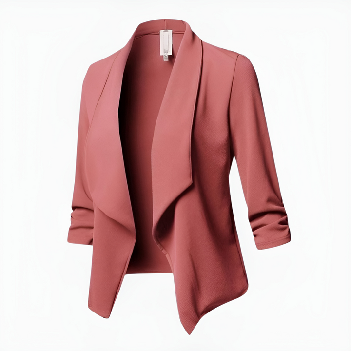 Blazer Donna Giacca Sartoriale Manica Lunga Elegante